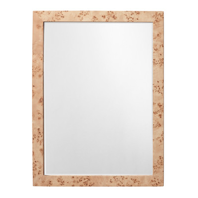 Jamie Young Chandler Rectangle Wood Mirror - Natural