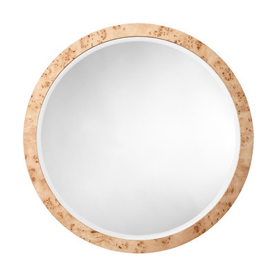 Jamie Young Chandler Round Mirror - Natural