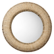 Jamie Young Hollis Round Rope Mirror