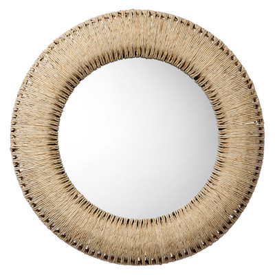 Jamie Young Hollis Round Rope Mirror