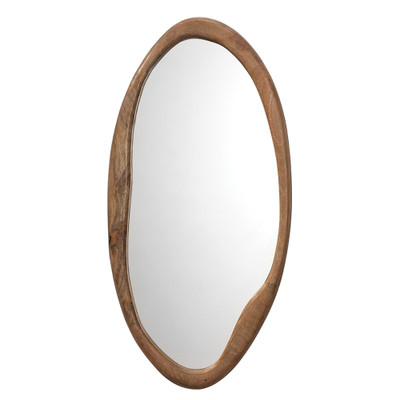 Jamie Young Organic Mango Wood Oval Mirror