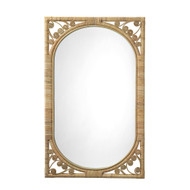 Jamie Young Primrose Rattan Mirror