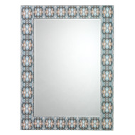 Jamie Young Rorschach Mirror - Indigo Blue Lacquer