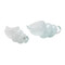 Jamie Young Ariel Blown Glass Decorative Shells - White