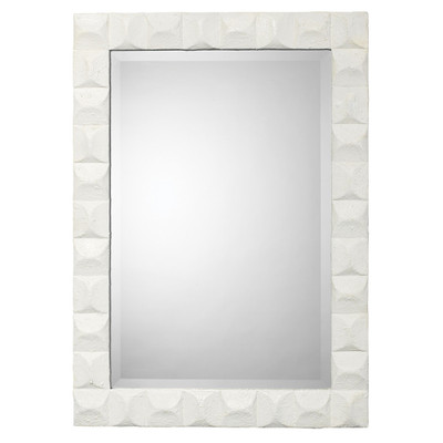 Jamie Young Astor Plaster Mirror - White