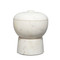 Jamie Young Bennett Marble Medium Storage Bowl W/ Lid