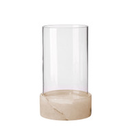 Jamie Young Charlotte Stacked Alabaster Hurricane - Short