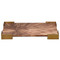 Jamie Young Palm Marquetry Decorative Tray - Brown