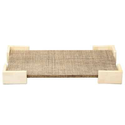 Jamie Young Paradise Bone Decorative Tray
