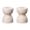 Jamie Young Petit Marble Candlesticks - Set Of 2