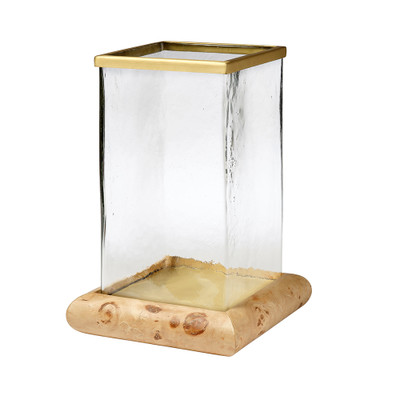 Jamie Young Rhine Burl Wood Hurricane