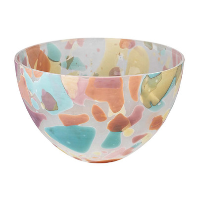 Jamie Young Watercolor Glass Decorative Bowl - Large