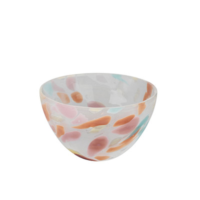Jamie Young Watercolor Glass Decorative Bowl - Medium