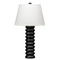 Jamie Young Abacus Mango Wood Table Lamp - Black