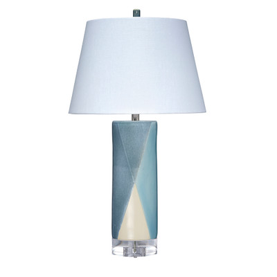 Jamie Young Diamond Ceramic Table Lamp