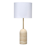 Jamie Young Holt Travertine Table Lamp