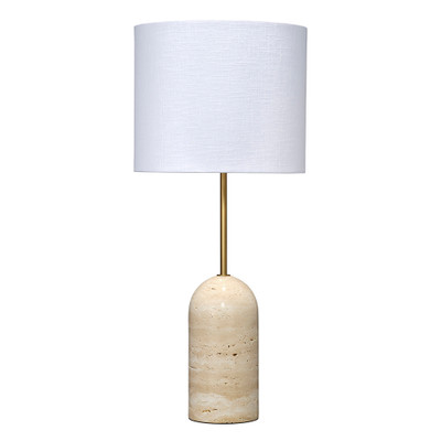 Jamie Young Holt Travertine Table Lamp