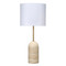 Jamie Young Holt Travertine Table Lamp