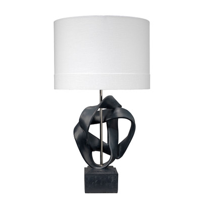 Jamie Young Intertwined Table Lamp - Black