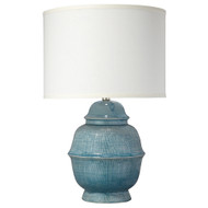 Jamie Young Kaya Ceramic Table Lamp - Blue