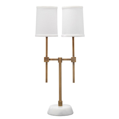 Jamie Young Minerva Twin Shade Console Lamp