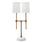Jamie Young Minerva Twin Shade Console Lamp