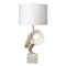 Jamie Young Obscure Table Lamp - White