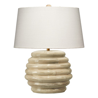 Jamie Young Soroban Mango Wood Table Lamp