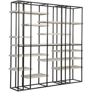 CFC Cedron Bookcase - Grey Wash Wax