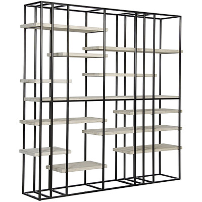 CFC Cedron Bookcase - Grey Wash Wax