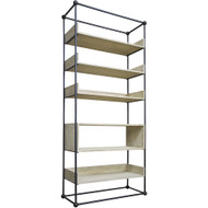 CFC Monte Bookcase - Grey Wash Wax