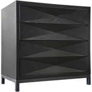 CFC Diamante Nightstand - Black Shellac