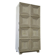 CFC Hathaway Armoire - Grey Wash Wax