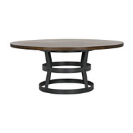 CFC Basket Dining Table - 72" - Light Shellac