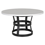 CFC Basket Dining Table - 60" - Angel White