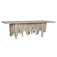 CFC Kings Dining Table - Grey Wash Wax