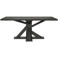 CFC Grace Dining Table - Black Wax
