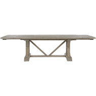 CFC Rosario Extension Table - Grey Wash Wax - 120"