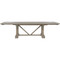 CFC Rosario Extension Table - Grey Wash Wax - 120"
