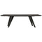 CFC Sofia Dining Table - Black Wax - 102"
