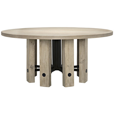 CFC Monstro Dining Table - Grey Wash Wax