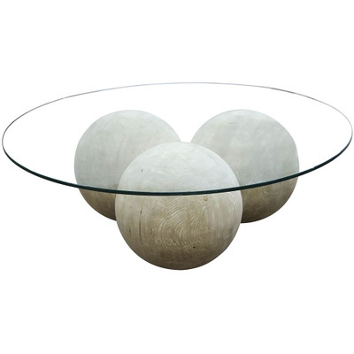 CFC Allium Coffee Table - Grey Wash Wax