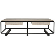 CFC Ansell Coffee Table - Grey Wash Wax