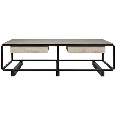 CFC Ansell Coffee Table - Grey Wash Wax