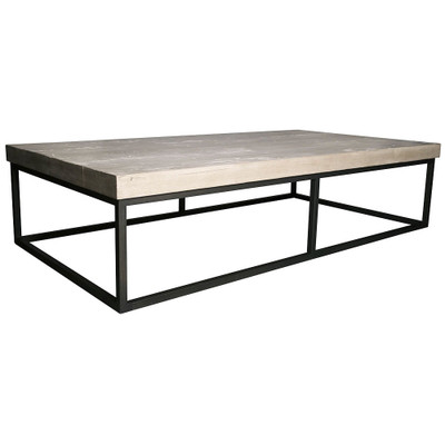 CFC Marin Coffee Table - Grey Wash Wax