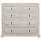 CFC Livingston Dresser - Grey Wash Wax W/ Stencil Marks - 50"