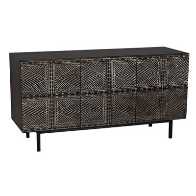 CFC Silas Dresser - Light Shellac W/ White In Grooves