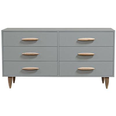 CFC Williams Dresser - Slate W Unfinished Handles And Legs