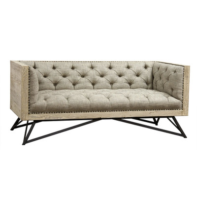 CFC Byron Sofa - Small - Grey Wash Wax