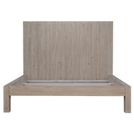 CFC Reclaimed Lumber Bed - Cal King - Grey Wash Wax